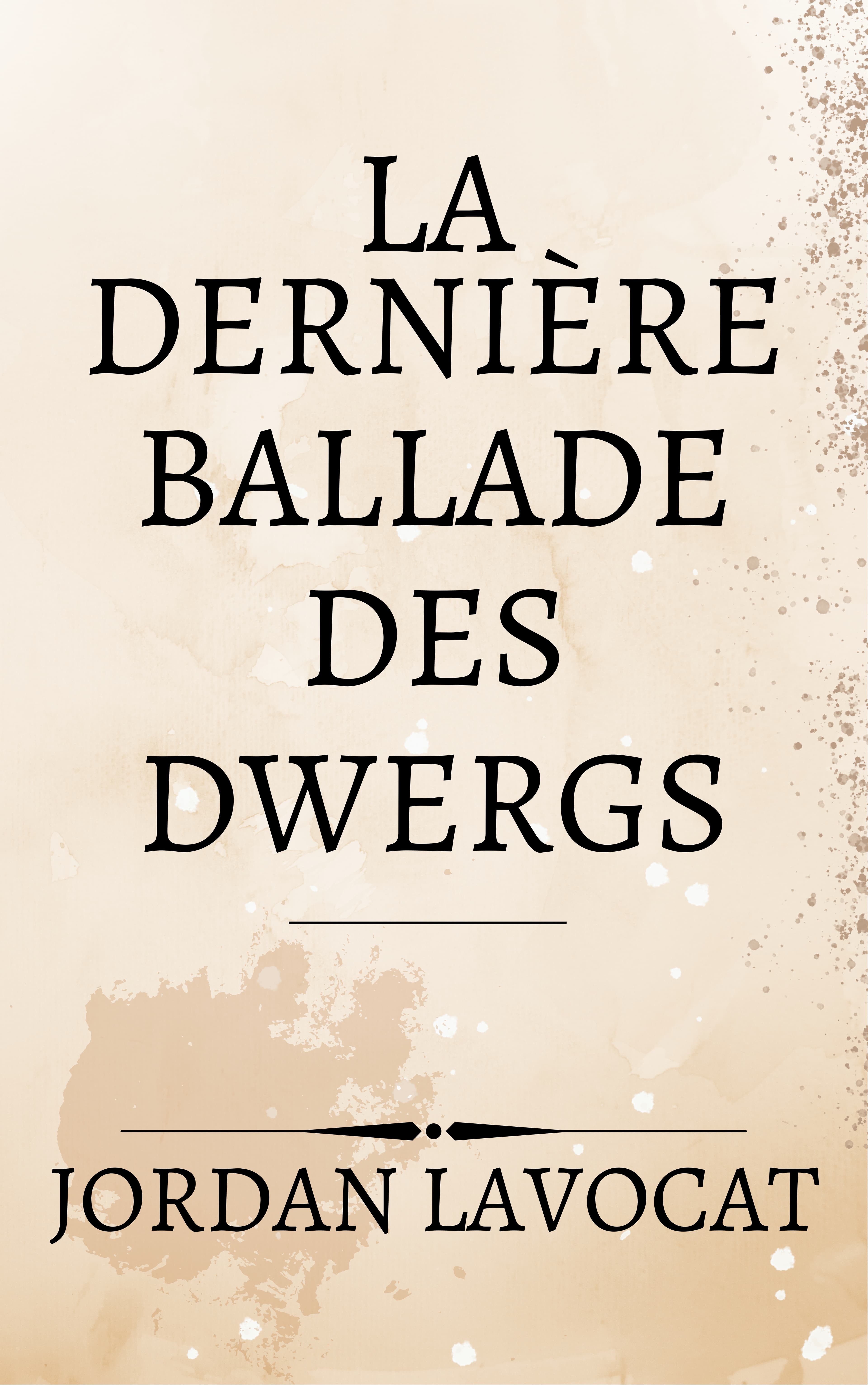 Couverture de La Dernière Ballade des Dwergs