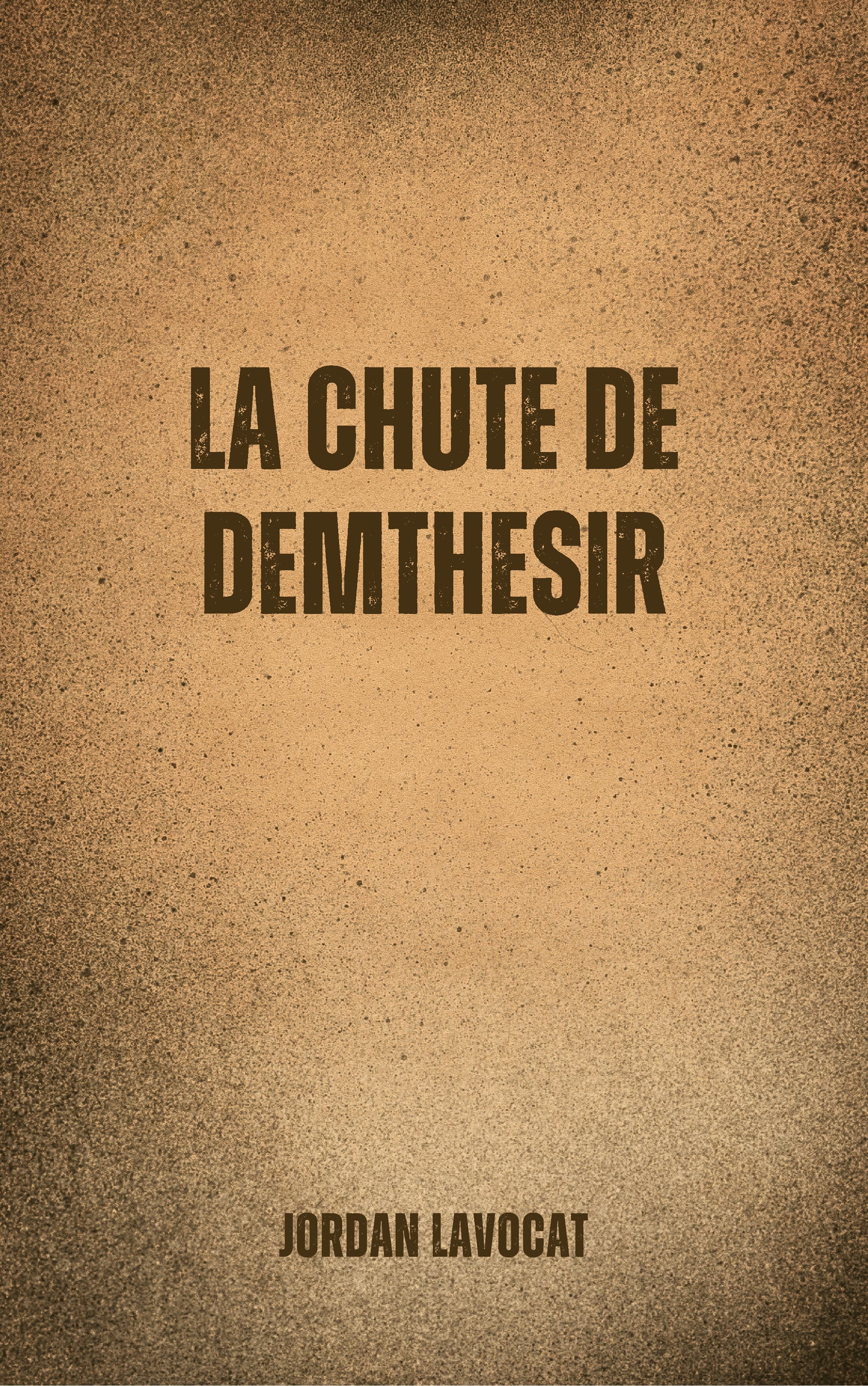 Couverture de La chute de Demthesir