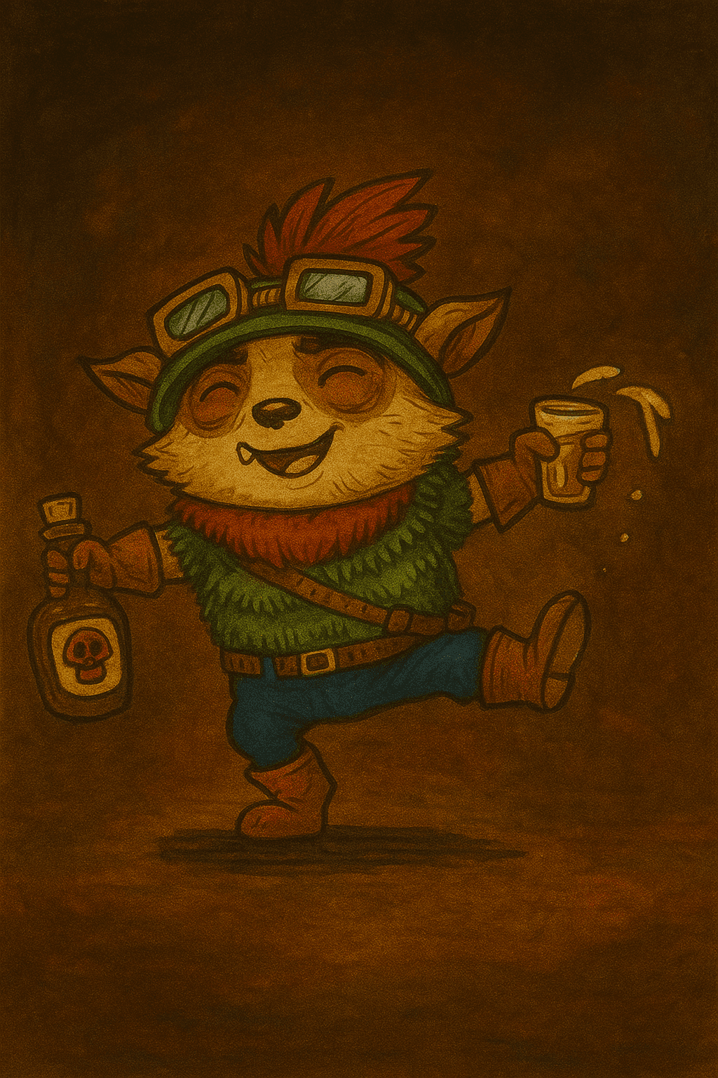 Teemo Goldkiss Drank